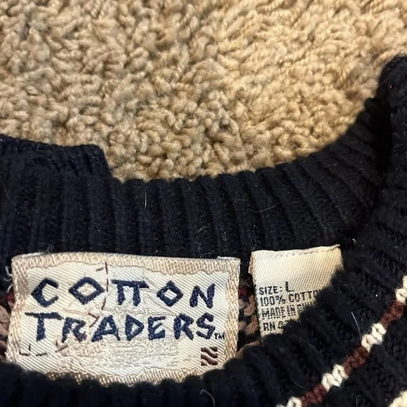 Men’s Vintage Sweaters. Sizes Large and XL. - Picture 3 of 3